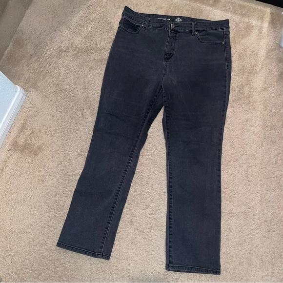 St. John's Bay Denim - {St. John’s Bay} High Waist Straight Leg Jean